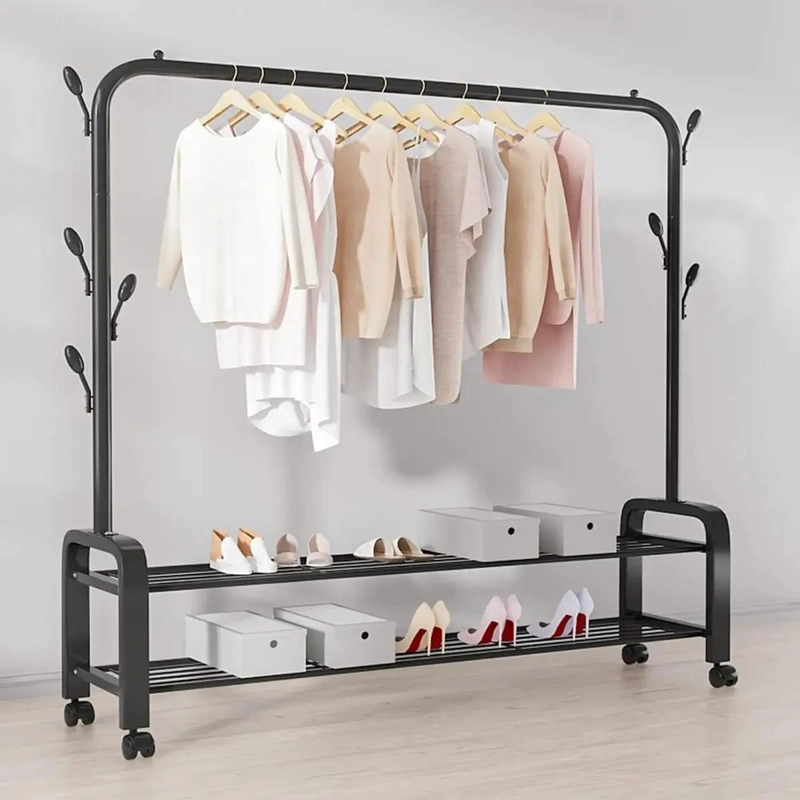 PERCHERO RACK ARMABLE ORGANIZADOR MULTIFUNCIONAL PARA ROPA - 4