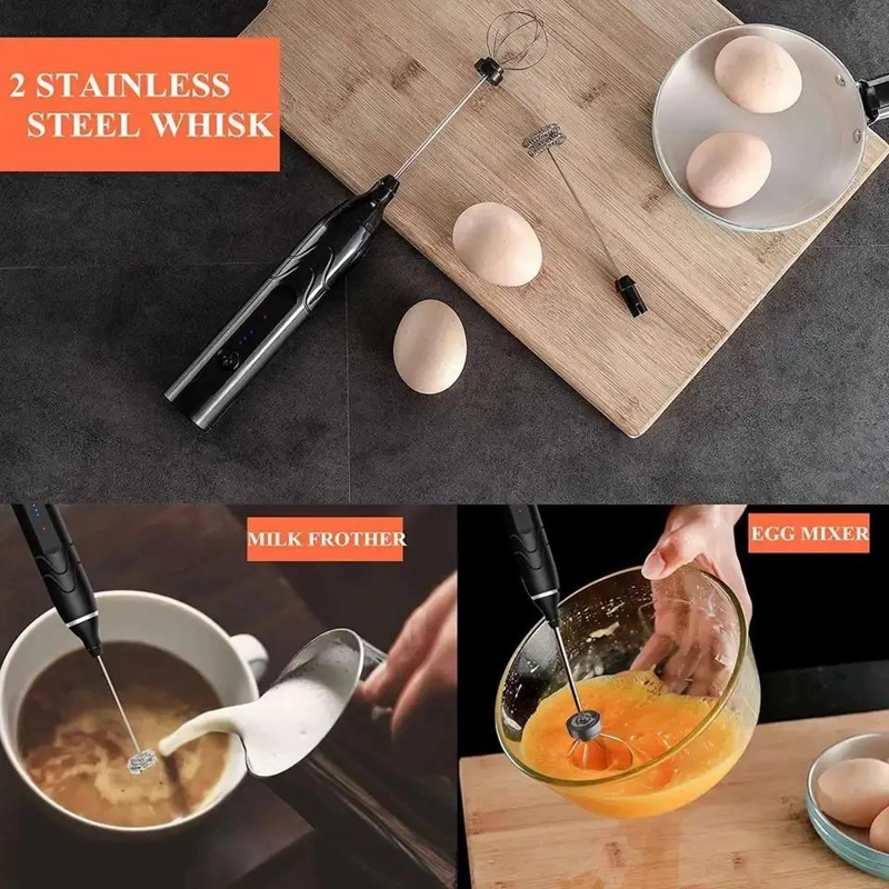 BATIDOR PORTATIL MINI PARA CAFE  Y ESPUMA DE LECHE - 2