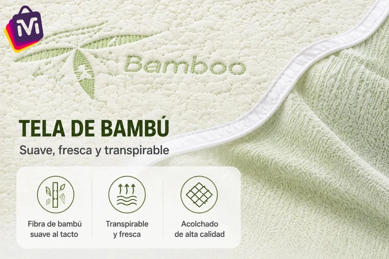 PROTECTOR DE COLCHON IMPERMEABLE Y SUAVE PARA HOGAR - 6