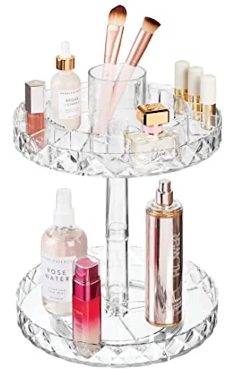 ORGANIZADOR GIRATORIO DE MAQUILLAJE 360 PARA COSME TICOS - 1