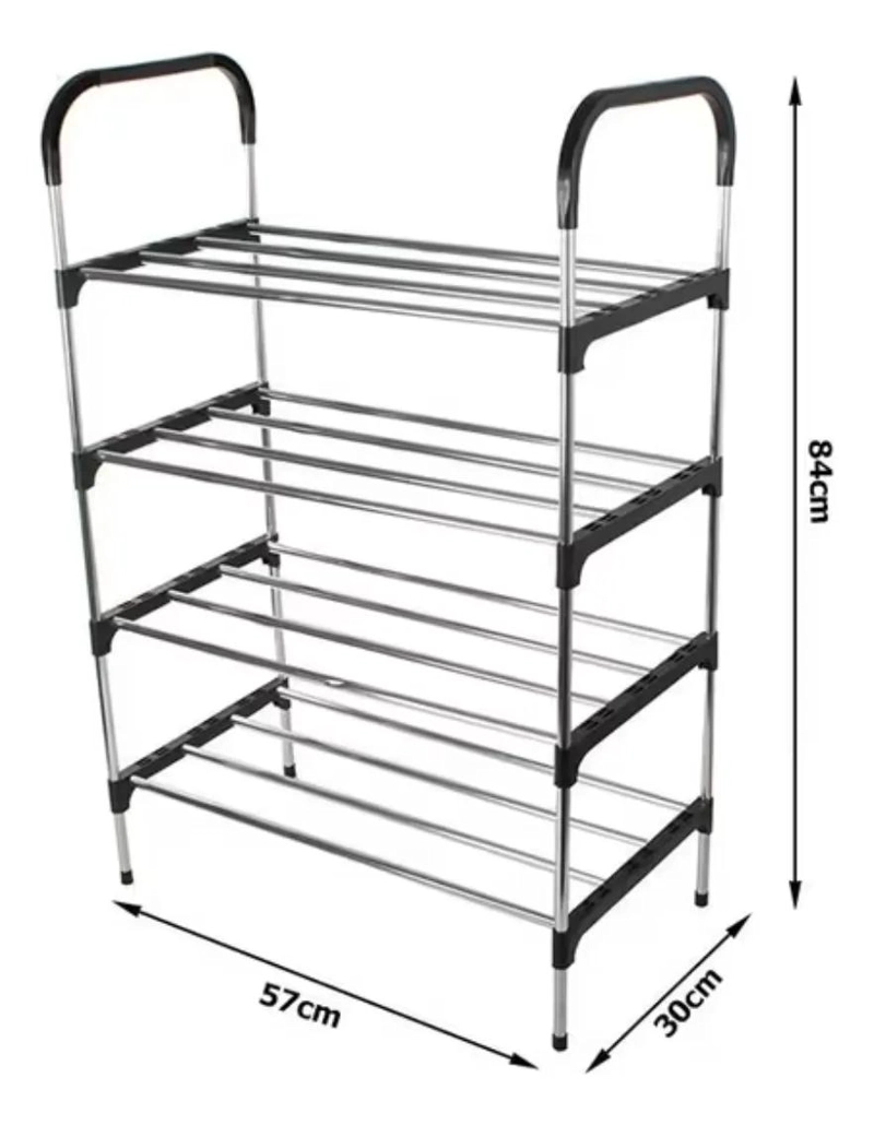 ORGANIZADOR DE ZAPATOS DE 4 NIVELES PARA 12 PARES - 6