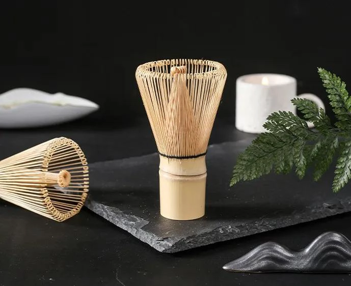 SET DE 3 UTENSILIOS DE BAMBU PARA PREPARACION DE TE  MATCHA - 9