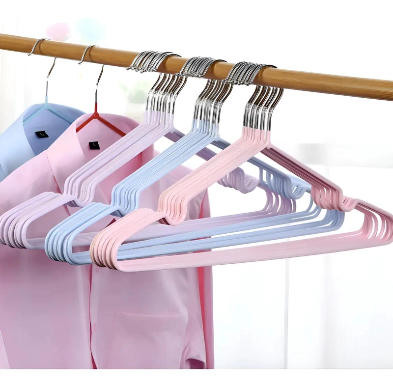GANCHOS COLGADORES ANTIDESLIZANTES PARA ROPA 30 UNIDADES - 2