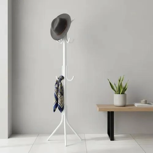 COLGADOR PERCHERO TRIPO DE METAL PARA ROPA Y ACCESORIOS - 5
