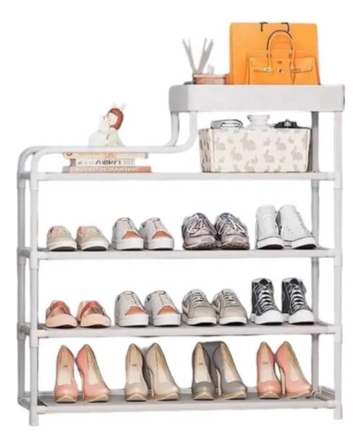 ORGANIZADOR MULTIFUNCIONAL PARA CALZADO CON 3 ESTANTES - 2