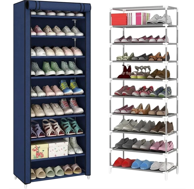 ZAPATERO VERTICAL ORGANIZADOR DE CALZADO CON 10 NIVELES - 2