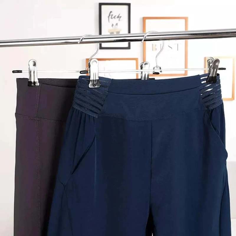 PACK DE 30 GANCHOS METALICOS CON PINZA PARA PANTALONES - 4
