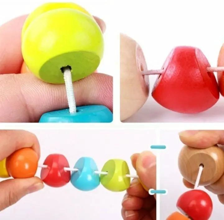 PACK DE 6 JUGUETES DIDACTICOS DE MADERA PARA NIÑOS - 9