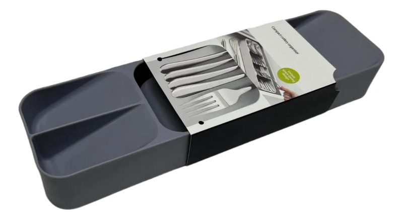 ORGANIZADOR COMPACTO DE CUBIERTOS PARA CAJONES DE COCINA - 2