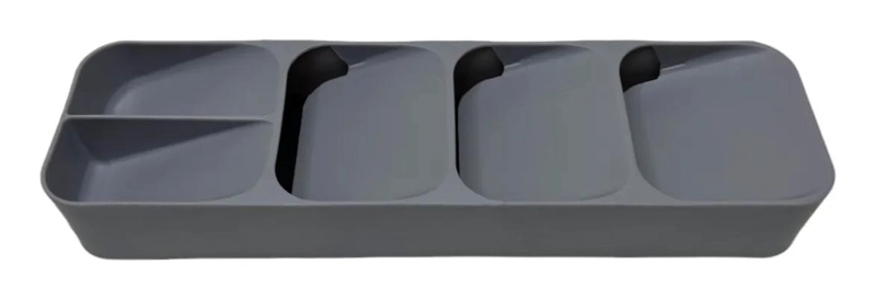 ORGANIZADOR COMPACTO DE CUBIERTOS PARA CAJONES DE COCINA - 5
