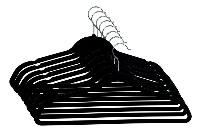 COLGADORES DE ROPA ANTIDESLIZANTES PACK DE 20 UNIDADES - 1