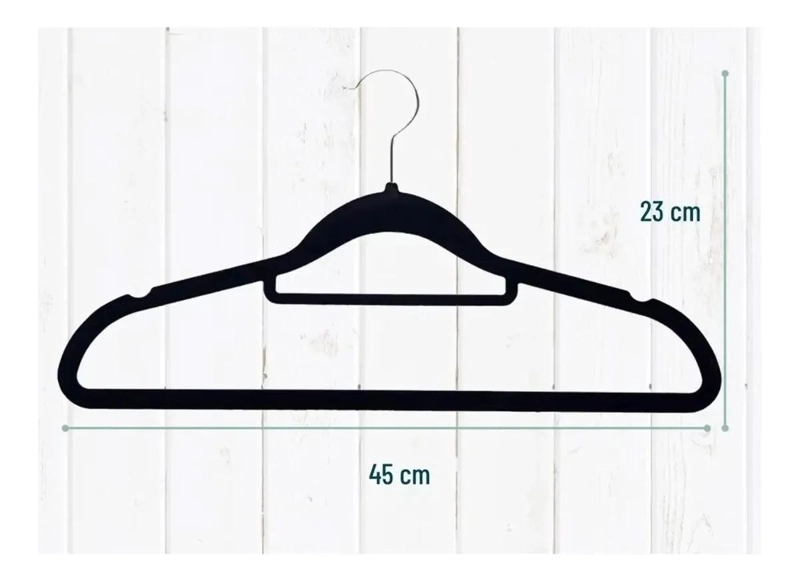 COLGADORES DE ROPA ANTIDESLIZANTES PACK DE 20 UNIDADES - 5