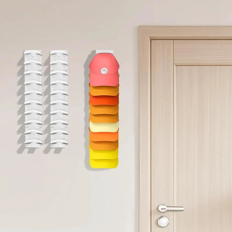 SOPORTE DE PARED PARA GORRAS, ORGANIZADOR DE SOMBREROS - 5