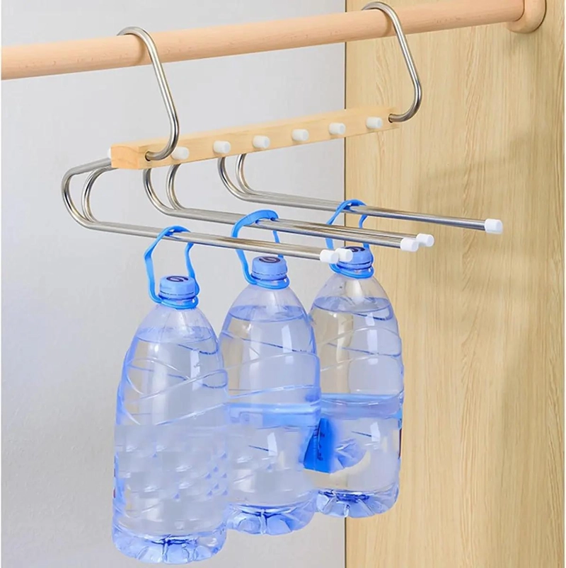 PERCHA COLGADOR PLEGABLE PARA ALMACENAMIENTO DE PANTALONES - 7