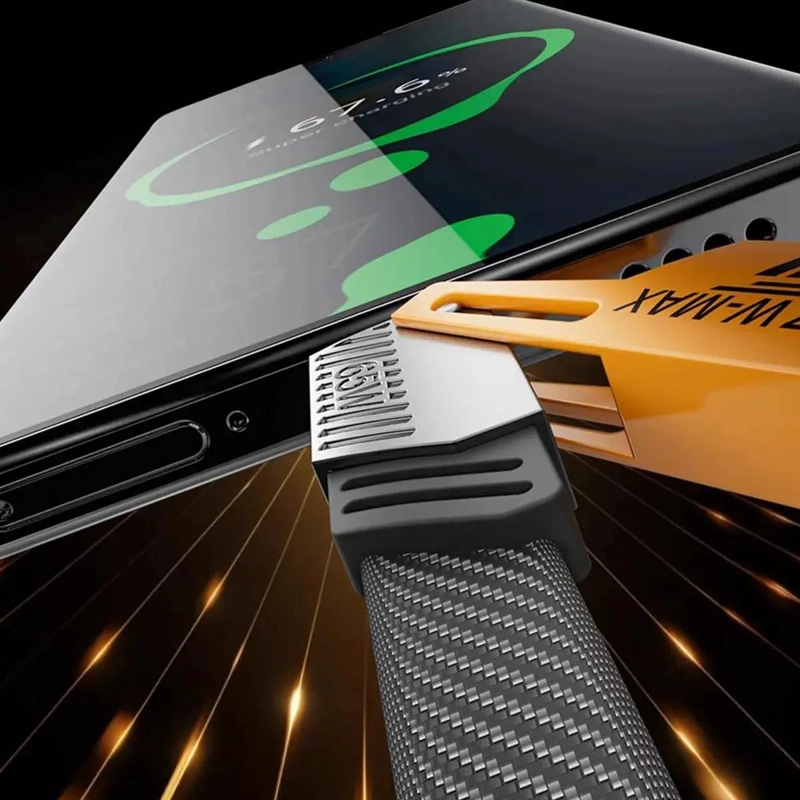 CABLE DE CARGA RAPIDA 4 EN 1 PARA IPHONE Y ANDROID - 10