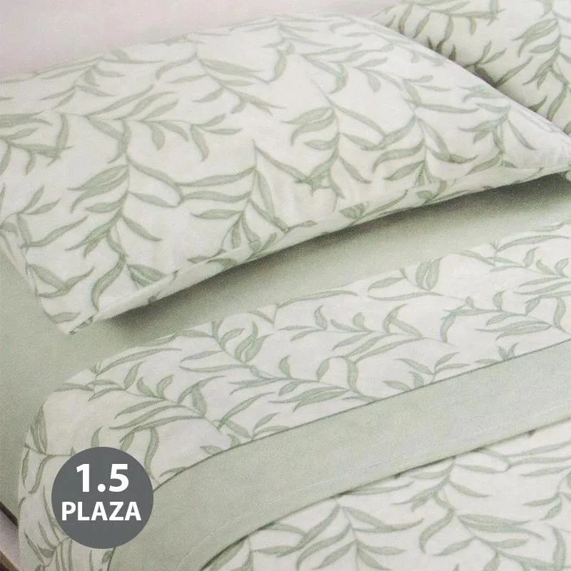 SABANAS DE POLAR 1.5 PLAZAS CON DISEÑOS VARIADOS - 2