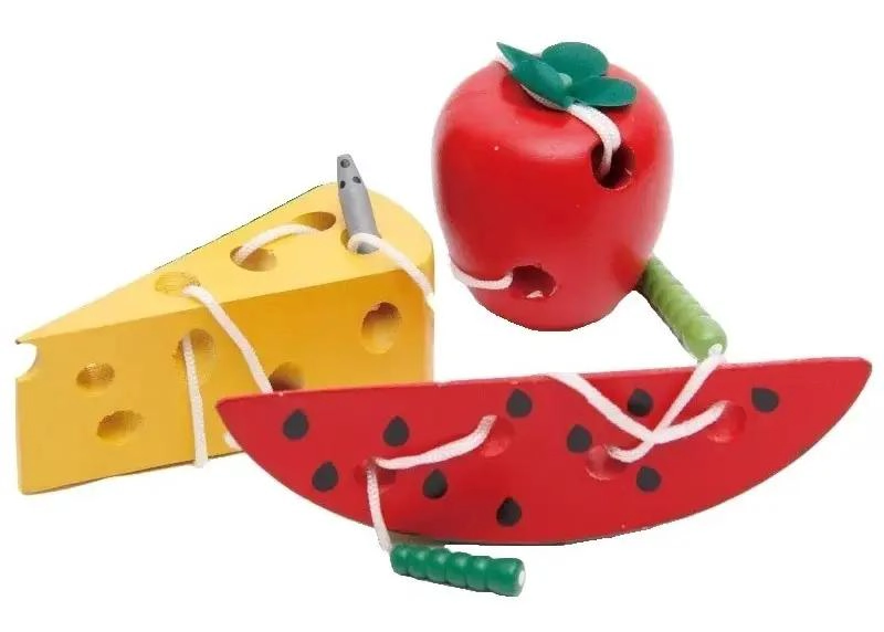 SET DE JUGUETES DIDACTICOS DE MADERA PARA BEBE S - 10