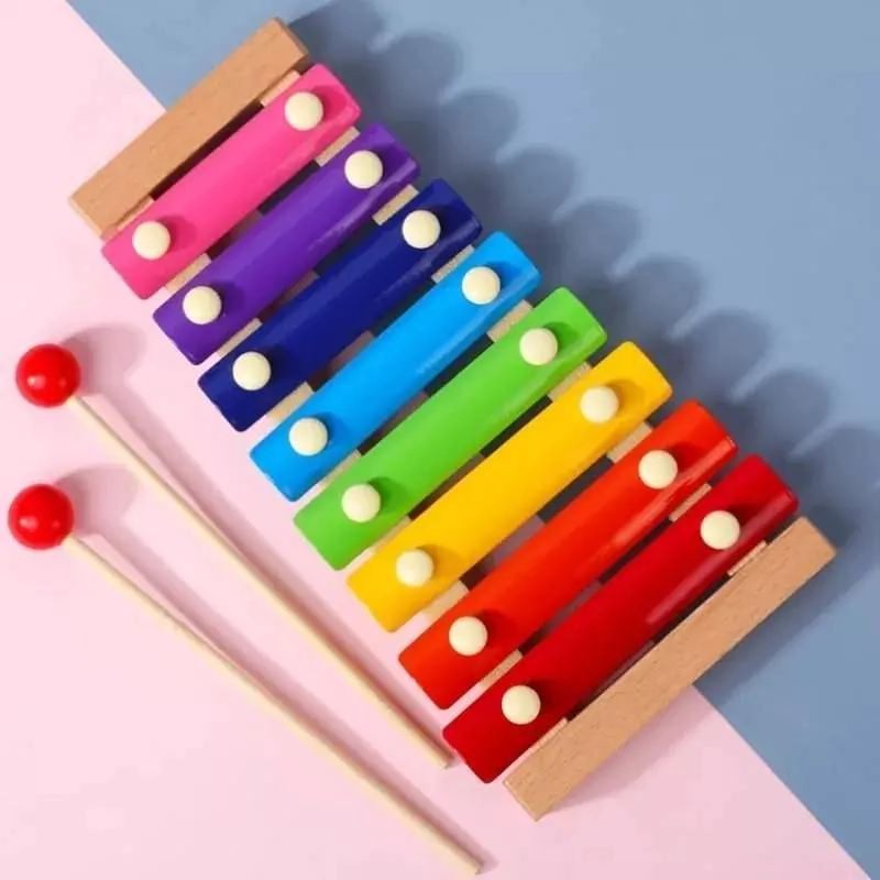 SET DIDACTICO DE MADERA PARA BEBE S CON JUGUETES EDUCATIVOS - 2