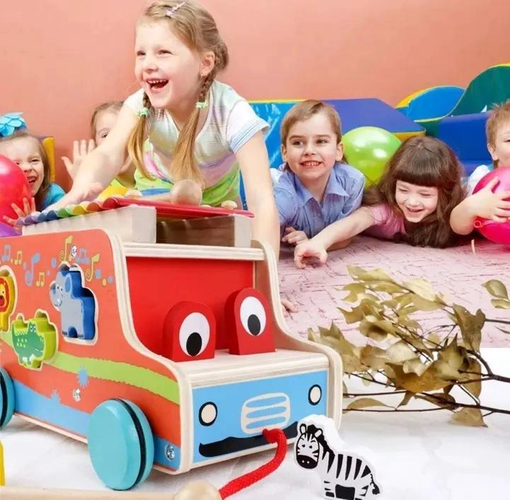 XILOFONO DIDACTICO DE MADERA MULTIFUNCIONAL PARA NIÑOS - 2