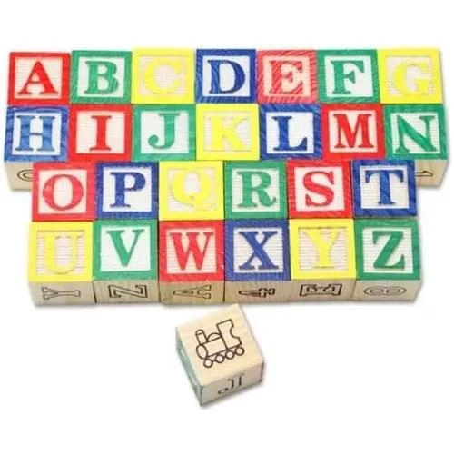 CUBO DE MADERA DIDACTICO CON 48 PIEZAS PARA APRENDIZAJE - 1