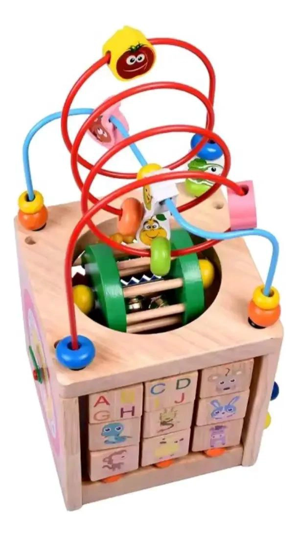 CUBO DE MOTRICIDAD MULTIFUNCIONAL PARA EL DESARROLLO INFANTIL - 2
