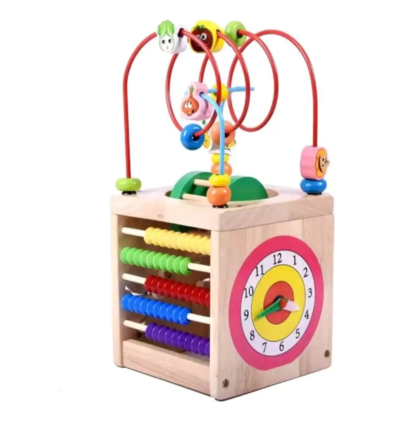 CUBO DE MOTRICIDAD MULTIFUNCIONAL PARA EL DESARROLLO INFANTIL - 4