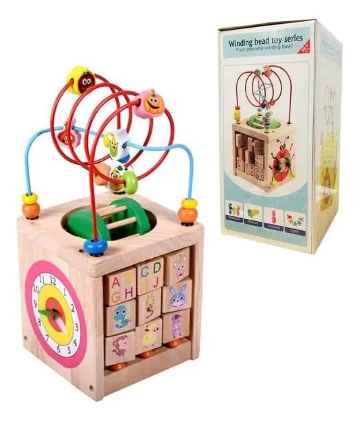 CUBO DE MOTRICIDAD MULTIFUNCIONAL PARA EL DESARROLLO INFANTIL - 5