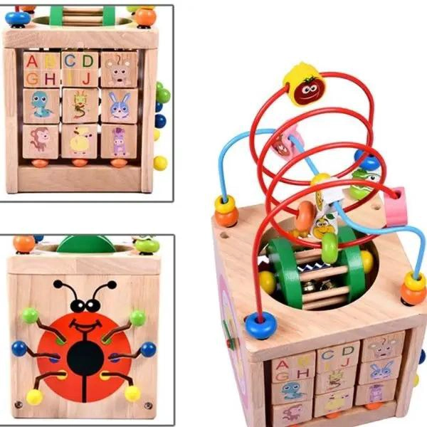 CUBO DE MOTRICIDAD MULTIFUNCIONAL PARA EL DESARROLLO INFANTIL - 7