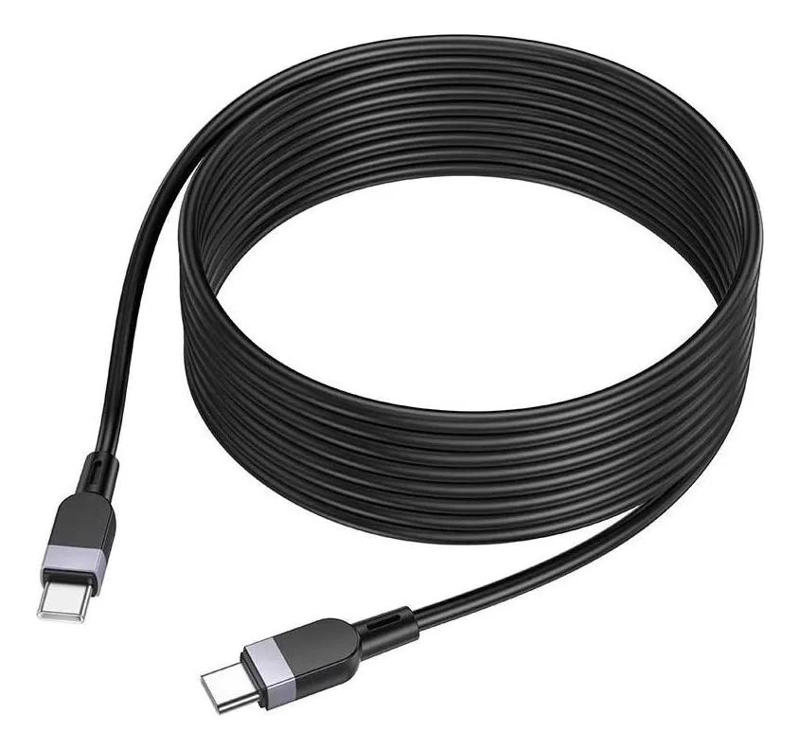 CABLE USB TIPO C DE 2 METROS PARA CARGA RAPIDA Y TRANSFERENCIA DE DATOS - 1