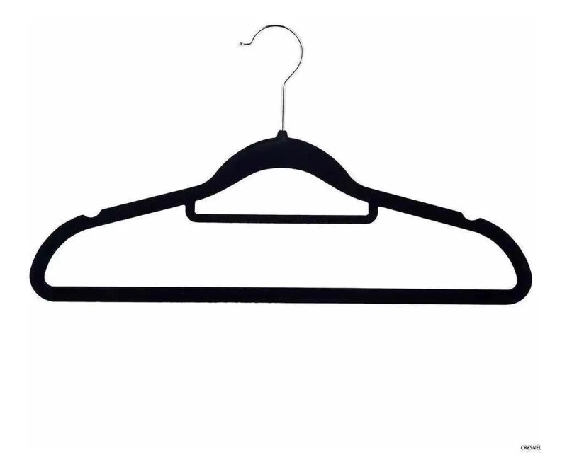 COLGADORES DE ROPA ANTIDESLIZANTES PACK DE 10 UNIDADES - 1