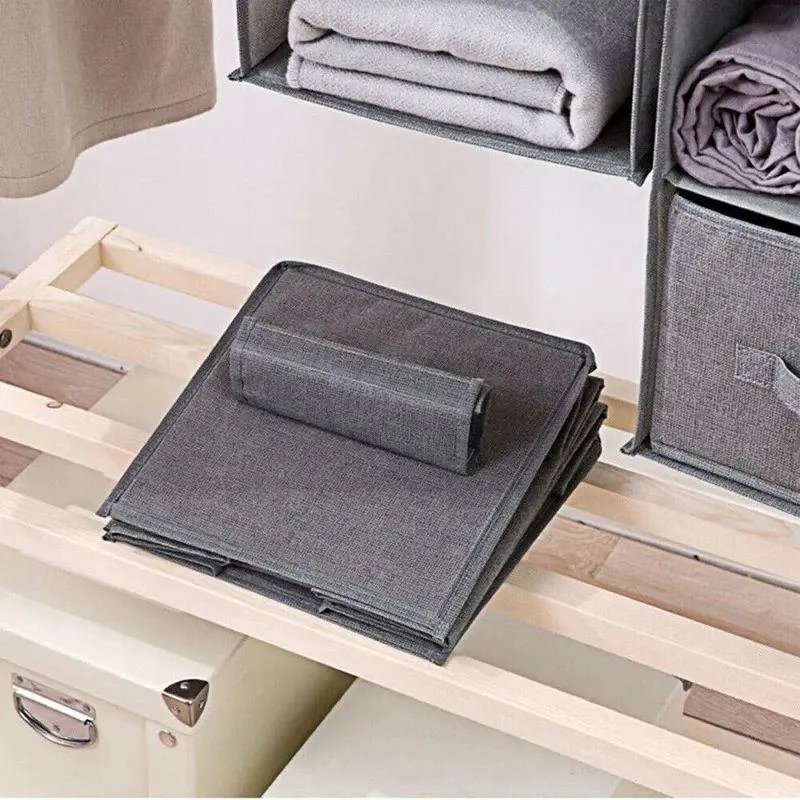 ORGANIZADOR DE ROPA COLGANTE PLEGABLE CON 4 CAPAS - 5