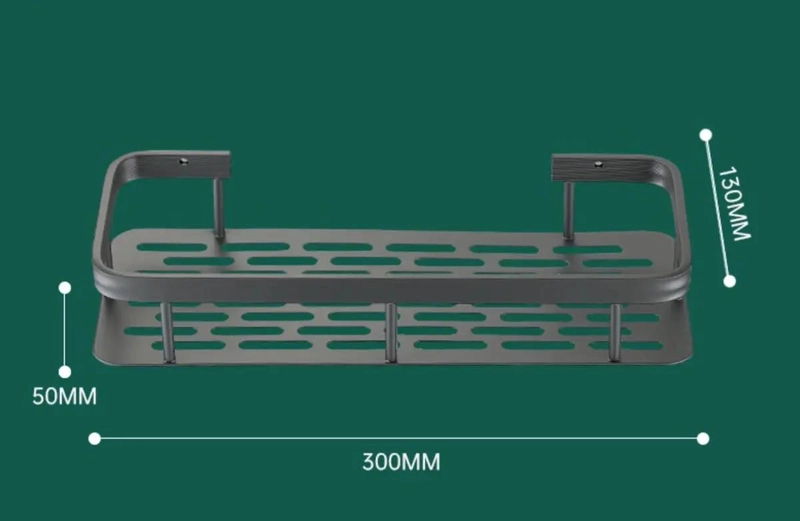 ESTANTE DE PARED MULTIFUNCIONAL PARA BAÑO Y COCINA - 3
