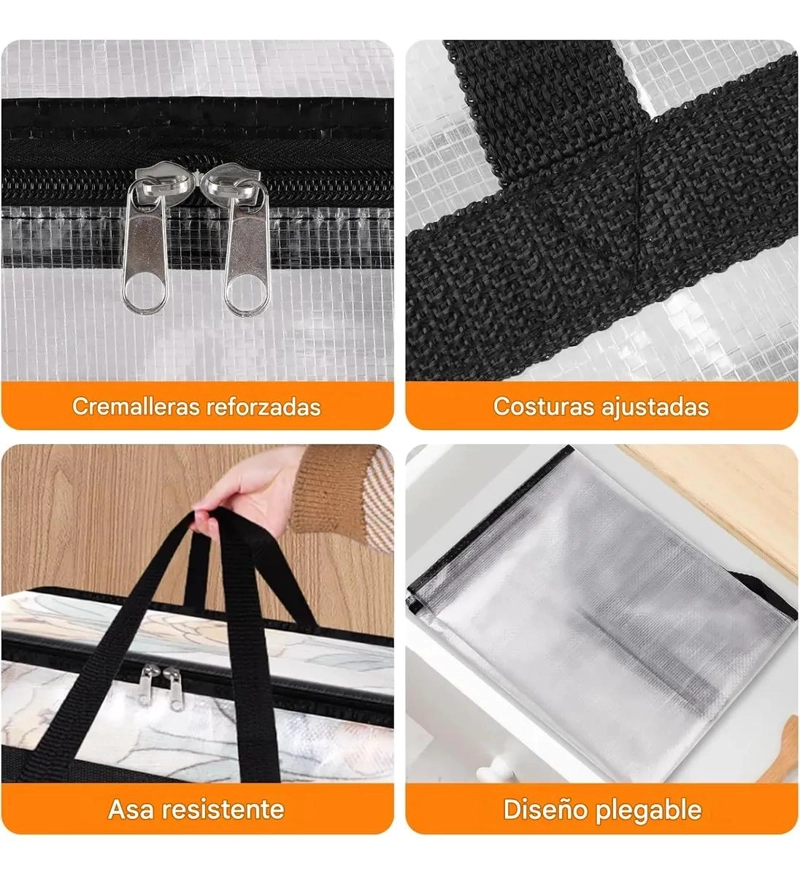 ORGANIZADOR MULTIFUNCIONAL DE ALMACENAMIENTO PARA ROPA Y JUGUETES - 4
