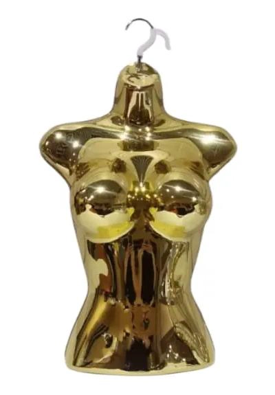 GANCHO COLGADOR DORADO PARA POLERAS DAMA - 3