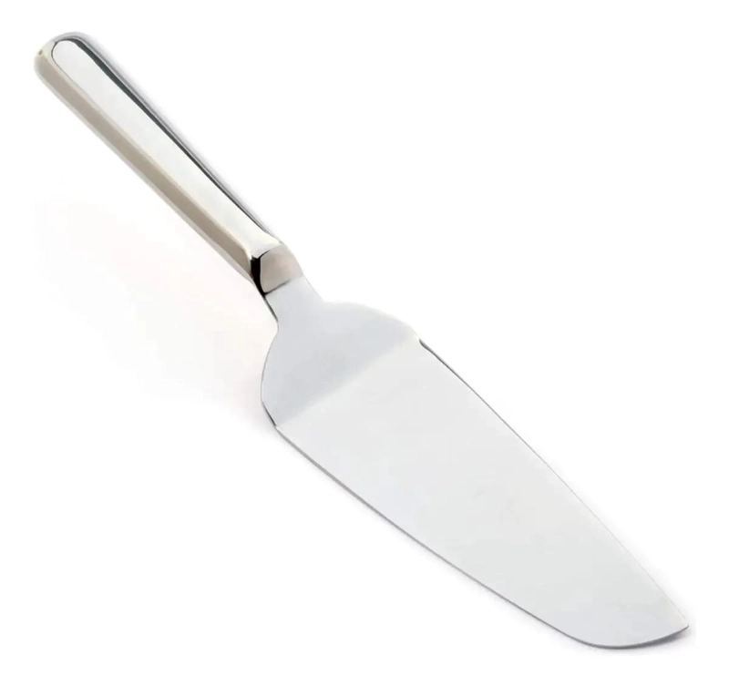 ESPATULA PARA SERVIR TORTAS DE ACERO INOXIDABLE GRIS DE 27 CM - 1