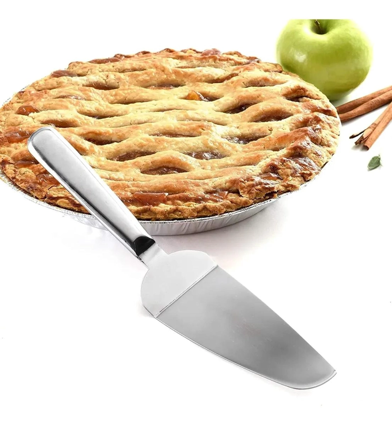 ESPATULA PARA SERVIR TORTAS DE ACERO INOXIDABLE GRIS DE 27 CM - 3