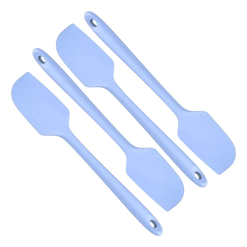 PACK DE 4 ESPATULAS DE SILICONA MULTIUSO PARA COCINA Y REPOSTERIA - 1