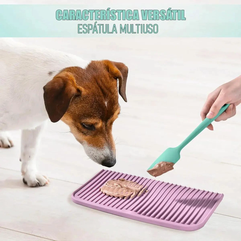PACK DE 4 ESPATULAS DE SILICONA MULTIUSO PARA COCINA Y REPOSTERIA - 9