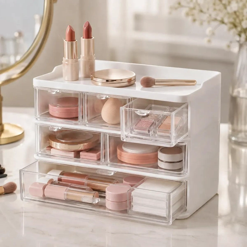 ORGANIZADOR COMPACTO 3X3 PARA COSME TICOS Y ACCESORIOS - 3
