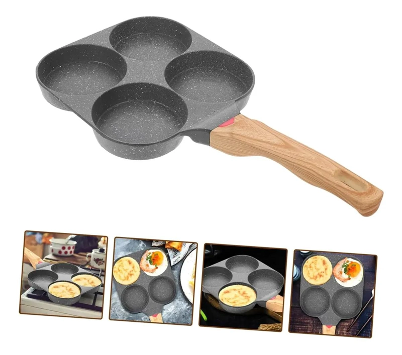 SARTE N ANTIADHERENTE CON CUATRO COMPARTIMENTOS PARA TORTILLAS Y HUEVOS - 10