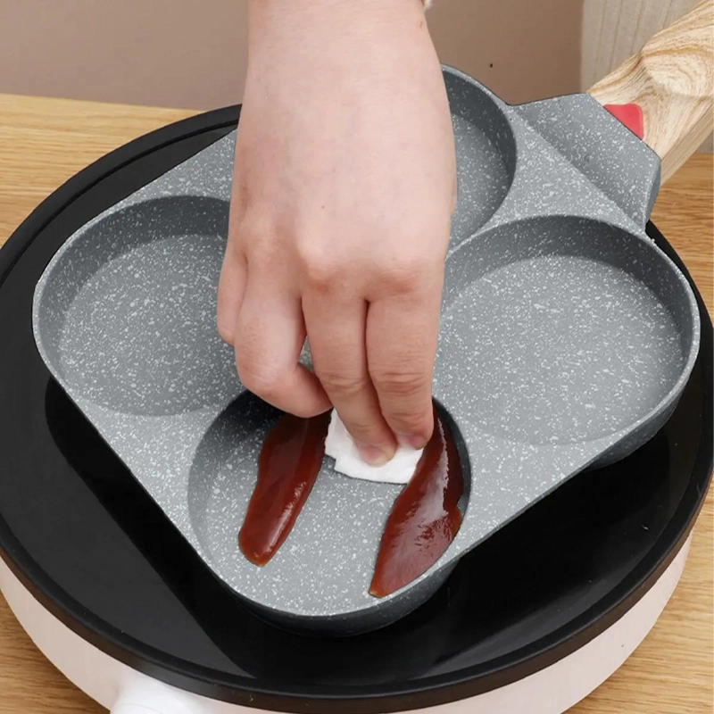 SARTE N ANTIADHERENTE CON CUATRO COMPARTIMENTOS PARA TORTILLAS Y HUEVOS - 7