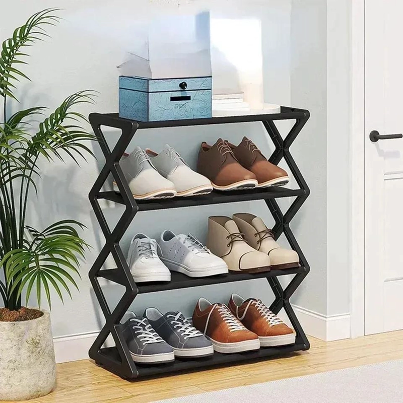 ZAPATERO ARMABLE DE 4 NIVELES PARA ORGANIZAR CALZADO - 7