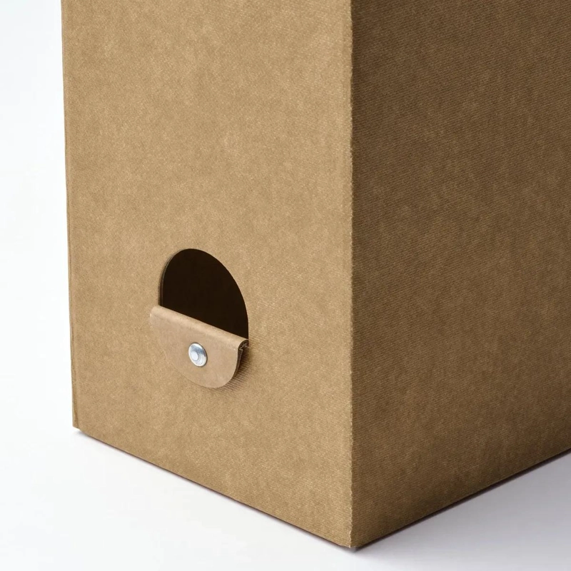 ARCHIVADOR DE CARTON RECICLADO PARA DOCUMENTOS Y REVISTAS - 7