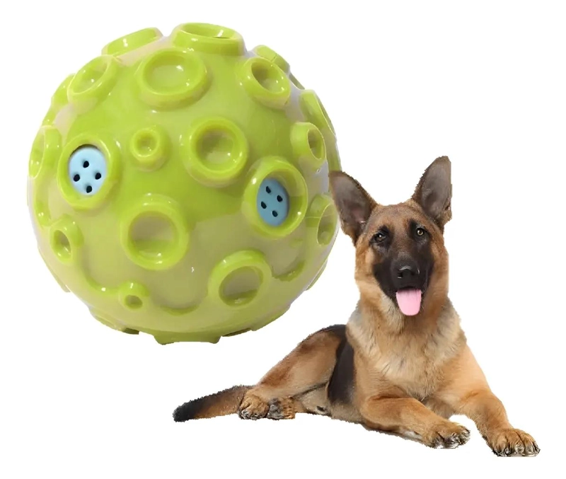 PELOTA INTERACTIVA PARA PERROS CON SONIDO DE 12CM - 1