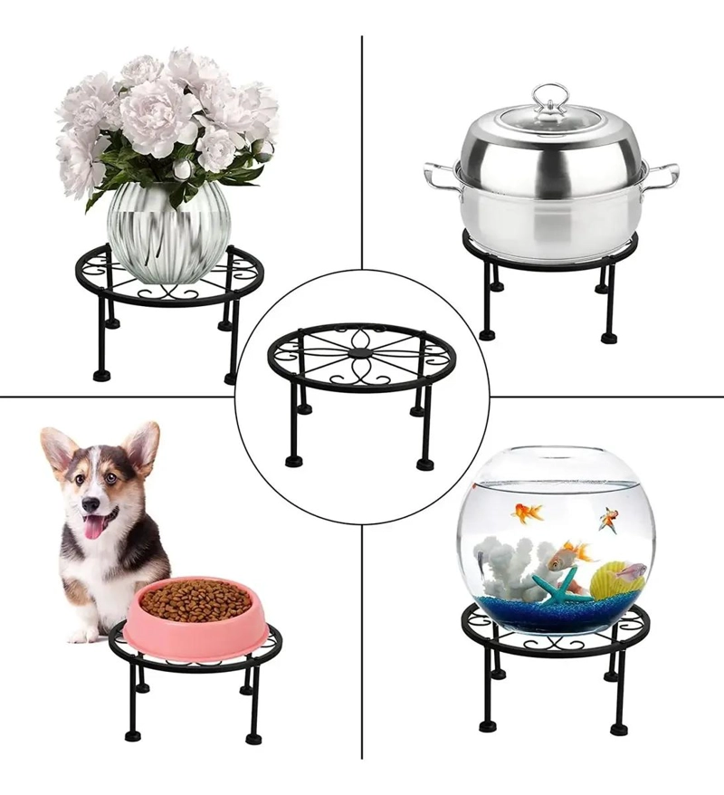 SOPORTE MACETERO DE METAL RETIRABLE PARA PLANTAS 22.5 CM - 8
