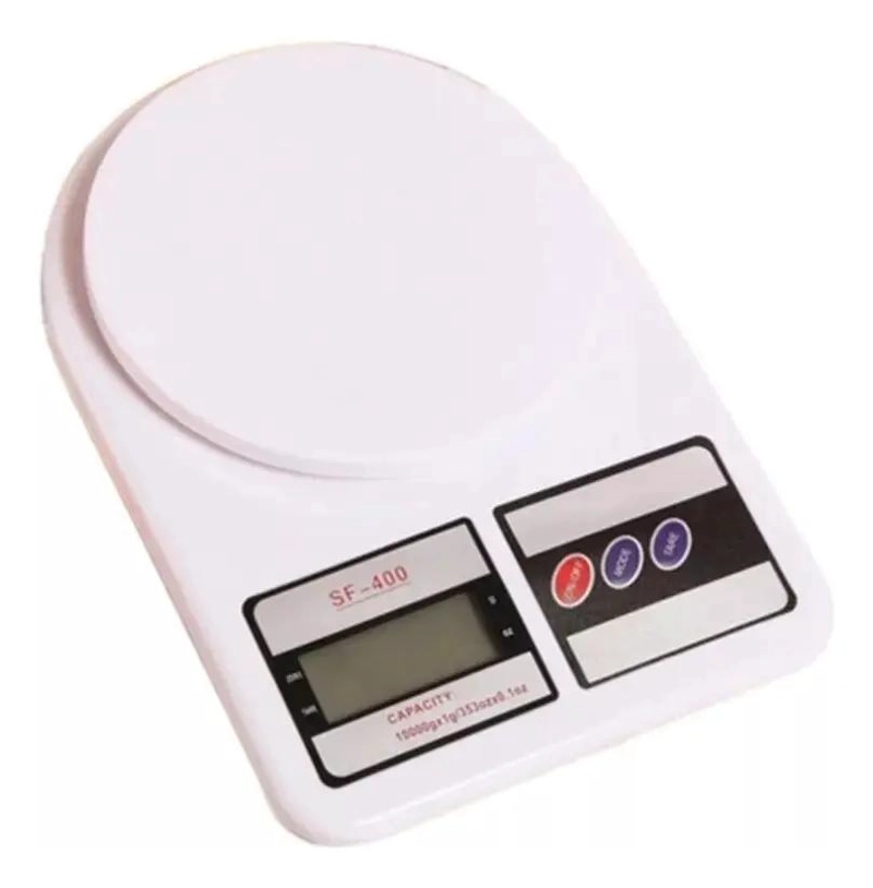 BASCULA DIGITAL PARA COCINA CON CAPACIDAD DE 7 KG Y PANTALLA LCD - 1