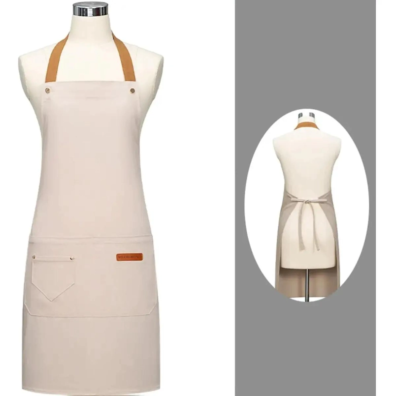 DELANTAL DE COCINA IMPERMEABLE Y RESISTENTE AL ACEITE - 7