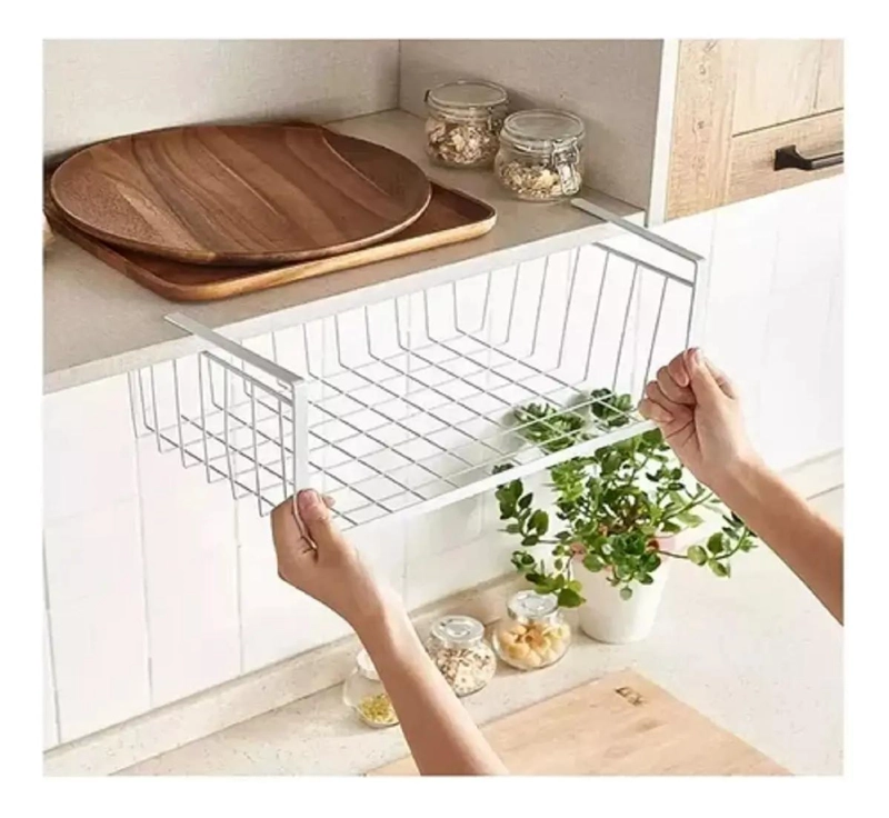 ESTANTE COLGANTE DE METAL PARA ORGANIZAR ESPACIOS - 6
