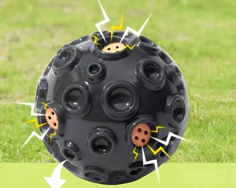 PELOTA INTERACTIVA PARA PERROS CON SONIDO DE 12CM - 2