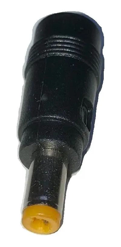 ADAPTADOR HEMBRA Y MACHO 5.5X2.1MM PARA CONEXIONES - 1